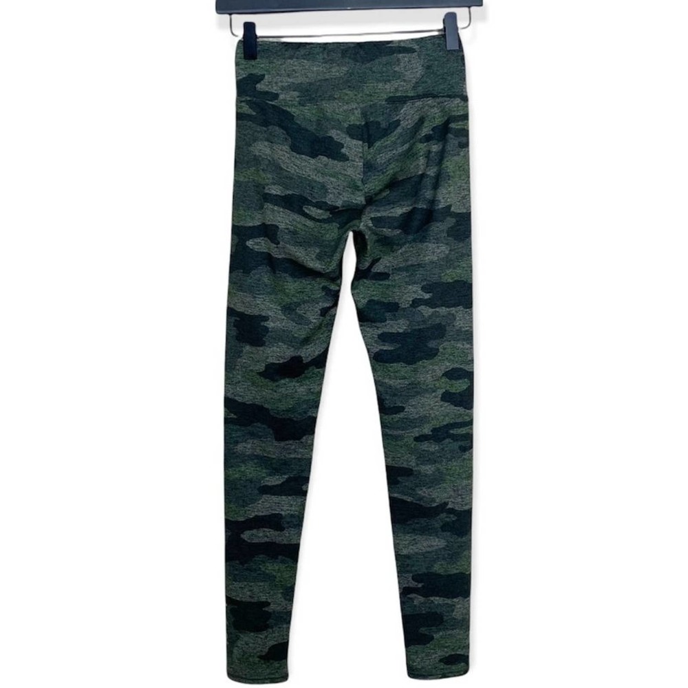 Lucky Brand Womens Lucky Print Camo Leggings size XS Olive Green Athleisure - Picture 8 of 10